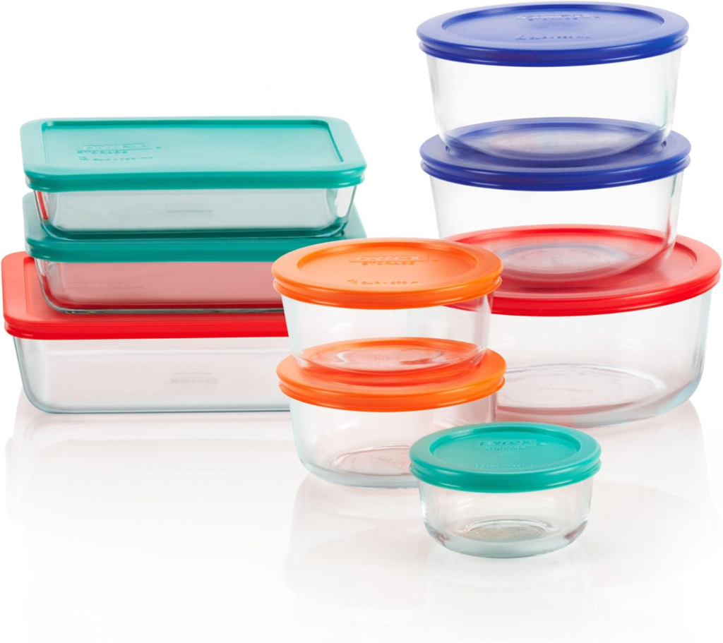 Pyrex Glass Container Set